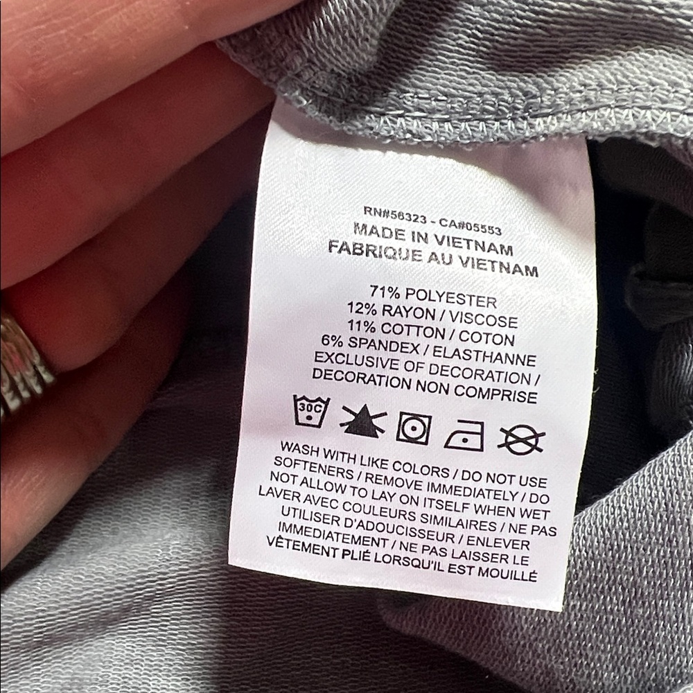 Nike Yoga oversized cropped hoodie size small - Picture 5 of 10